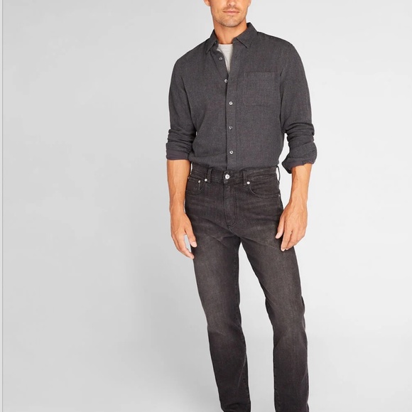 Lightweight Doubleface Long Sleeve Shirt - Brand New - NEVER WORN - Charcoal - Picture 4 of 5